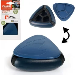 Boîte à épices Light My Fire Salt & Pepper Plus Bio Bleue