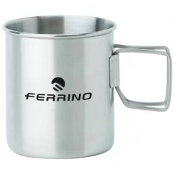 Tasse Inox Avec Poignée Pliable Ferrino 0,3L