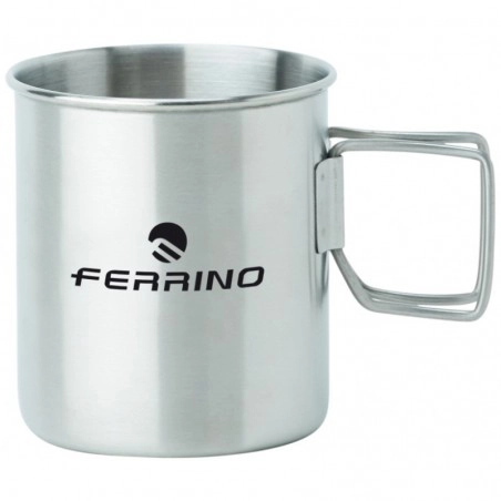 Tasse Inox Avec Poignée Pliable Ferrino 0,3L