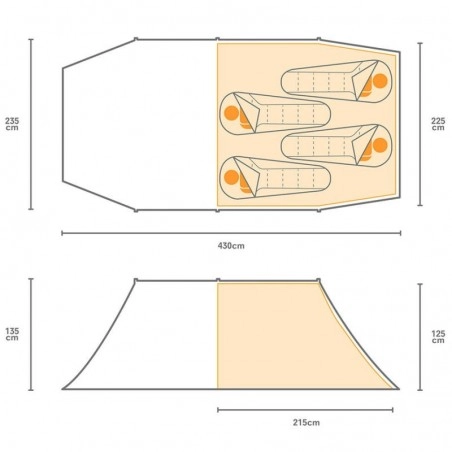 Tente Regatta Montegra 4 – Image 6